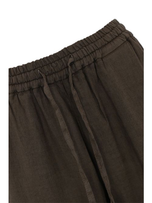 Pantalone in lino con coulisse FAY | NTW8150571T VTWS610